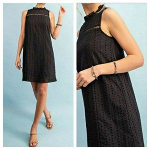 Embroidered Eyelet Dress